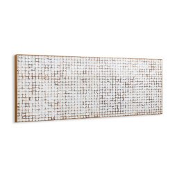 Tête de lit Kron en bois de manguier et coques de noix de coco pour lit de 160 cm