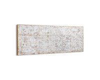 Cabecero Kron de madera maciza de mango y cáscaras de coco para cama de 180 cm