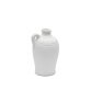 Vase Palafrugell en terre cuite finition blanche 30,5 cm