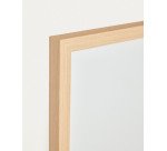 Cadre photo en bois Neale avec finition noire 42 x 56 cm