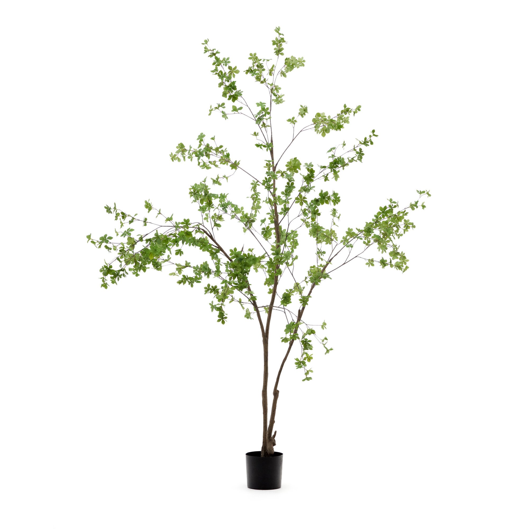 Árbol artificial Enkianthus con maceta negro 214 cm