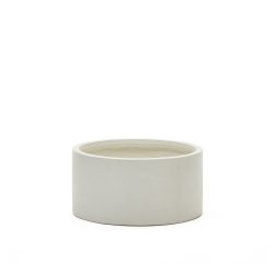 Macetero Aiguablava de cemento blanco Ø 62 cm