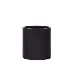 Macetero Aiguablava de cemento negro Ø 52 cm