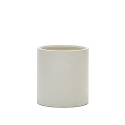 Aiguablava plant pot in white cement, Ø 52 cm