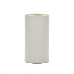 Aiguablava plant pot in white cement, Ø 42 cm