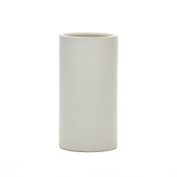 Aiguablava plant pot in white cement, Ø 42 cm