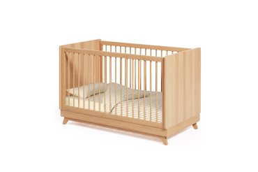 Maralis solid ash cot bed 70 x 140 cm