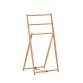 Porte-serviettes Kenta en bois de teck massif 50 x 95 cm