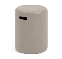 Reposapiés de exterior Taimi de cemento Ø 35 cm