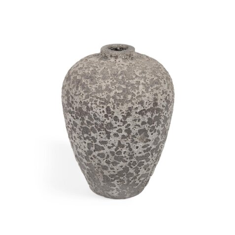 Amaranta large grey vase 28 cm