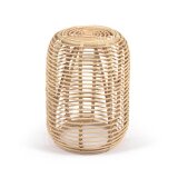 Round Kohana side table in rattan with natural finish Ø 45 cm