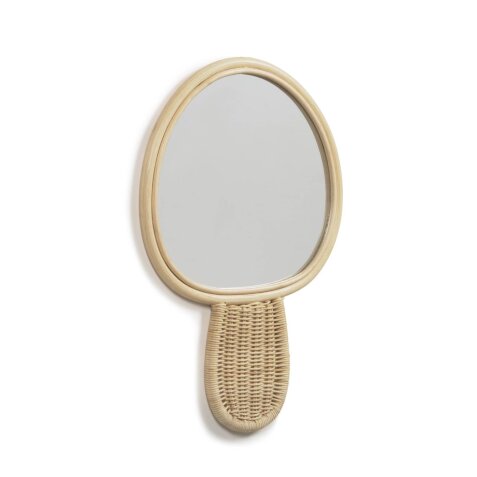 Nauze rattan mirror, 34 x 50 cm