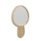 Nauze rattan mirror, 34 x 50 cm