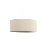 Abat-jour suspension petit Nazli en lin finition beige