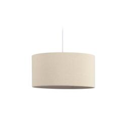 Lampenkap voor hanglamp Nazli klein van linnen met beige afwerking Ø 40 cm