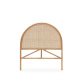 Tête de lit ronde Quiterie en rotin naturel 90 cm
