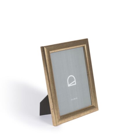 Medium Nazira golden photo frame 27 x 21 cm