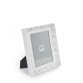 Large Zuley photo frame in white 17 x 22 cm