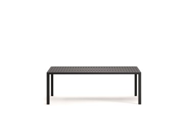 Table d'extérieur rectangle Culip - structure aluminium