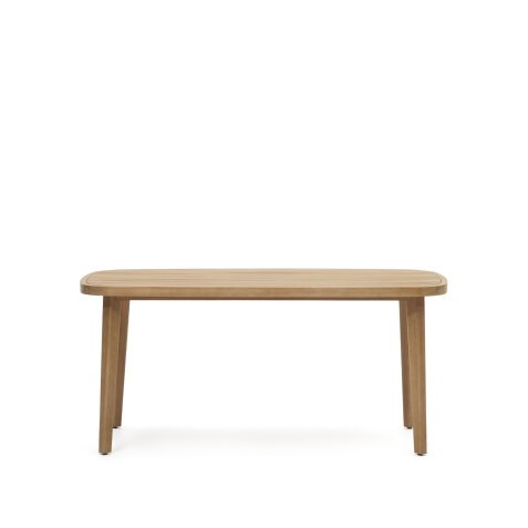 Table de jardin 100 % d'extérieur Maset en bois d'eucalyptus massif 170 x 90 cm FSC