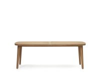 Mesa 100% exterior Maset de madera maciza de eucalipto 220 x 100 cm FSC