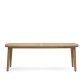 Table de jardin 100 % d'extérieurMaset en bois d'eucalyptus massif 220 x 100 cm FSC