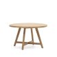 Urgell 100% outdoor ronde tafel in massief eucalyptushout Ø 130 cm FSC