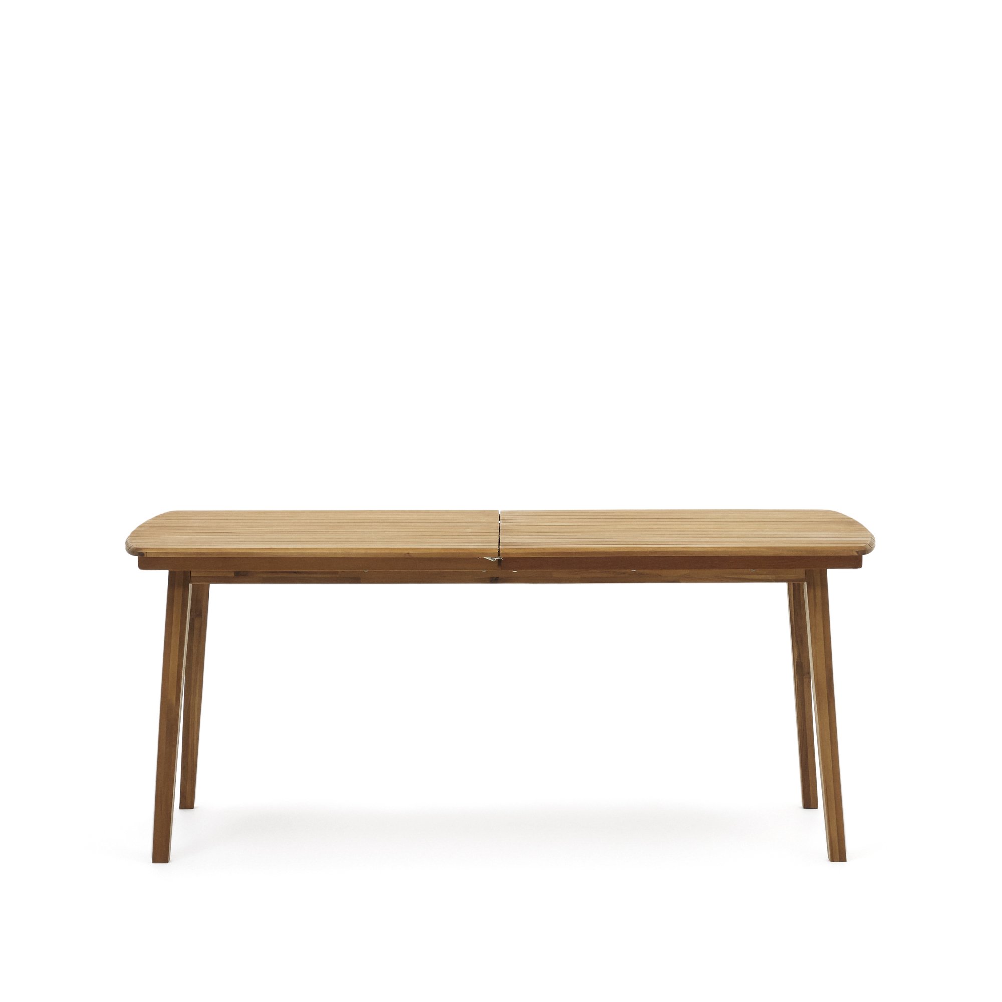 DE_Table de jardin extensible Thianna en bois d'acacia 180 (240) x 90 cm