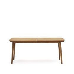 Table d'extérieur extensible Thianna en bois d'acacia 180 (240) x 90 cm