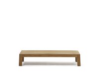 Mesa de centro Forcanera de madera maciza de teca 150 x 71 cm