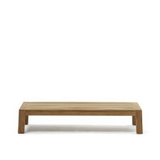 Table basse Forcanera en bois de teck massif 150 x 71 cm