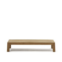 Forcanera coffee table in solid teak, 150 x 71 cm