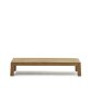 Table basse Forcanera en bois de teck massif 150 x 71 cm