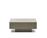Mesa de centro Rustella de cemento 80 x 60 cm