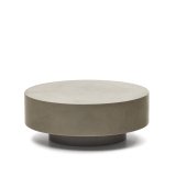 Ronde salontafel Garbet in cement Ø 80 cm