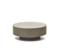 Mesa de centro redonda Garbet de cemento Ø 80 cm