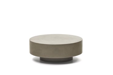 Garbet cement coffee table, Ø 80 cm