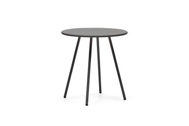 Table d'extérieur ronde  Montjoi - structure acier Ø 70 cm