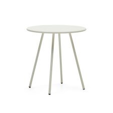 Table d'extérieur ronde  Montjoi - structure acier Ø 70 cm