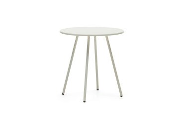 Table d'extérieur ronde  Montjoi - structure acier Ø 70 cm