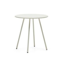 Table d'extérieur ronde  Montjoi - structure acier Ø 70 cm