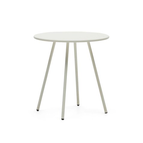 Table d'extérieur ronde  Montjoi - structure acier Ø 70 cm