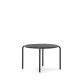 Joncols aluminium side table in powder coated grey finish, Ø 60 cm