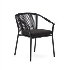 Chaise d'extérieur Xelida - corde et aluminium