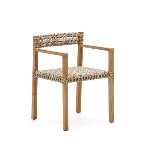 Giverola solid teak chair