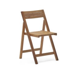 Sadirar folding outdoor chair made from solid acacia wood