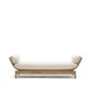 Bain de soleil Catalina beige en corde et bois d'acacia massif FSC