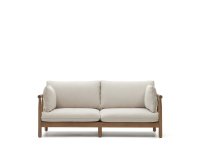 Sofá Sacova 2 plazas de madera maciza de eucalipto 195 cm FSC 100%