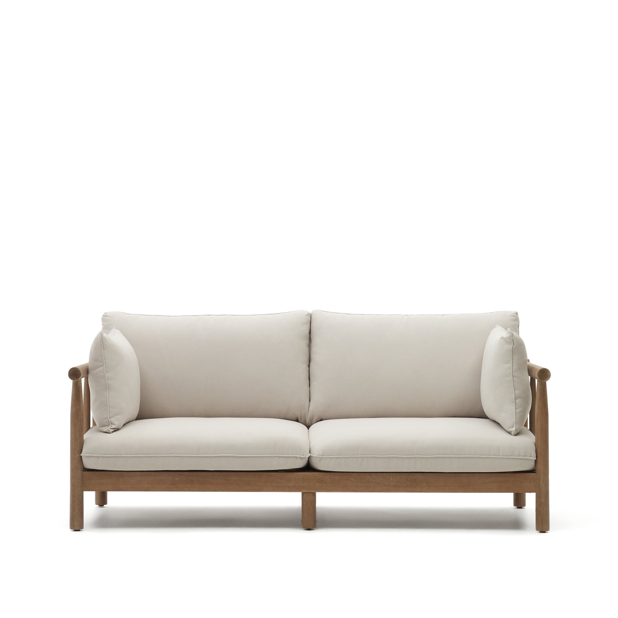 Sacova 2 seater sofa, made from solid eucalyptus wood 195 cm