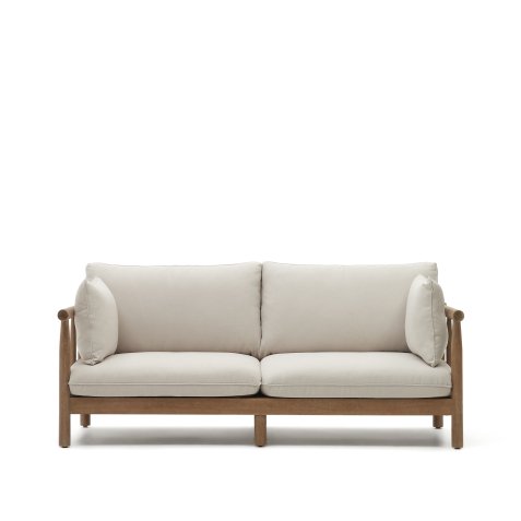 Sacova 2 seater sofa, made from solid eucalyptus wood 195 cm